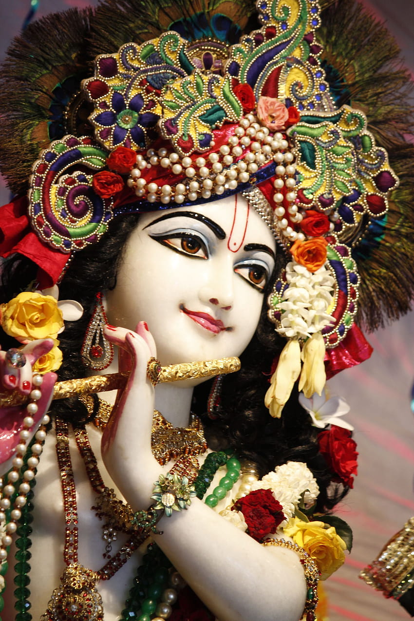 Sri Krishna, Krishna im Vollmodus HD-Handy-Hintergrundbild