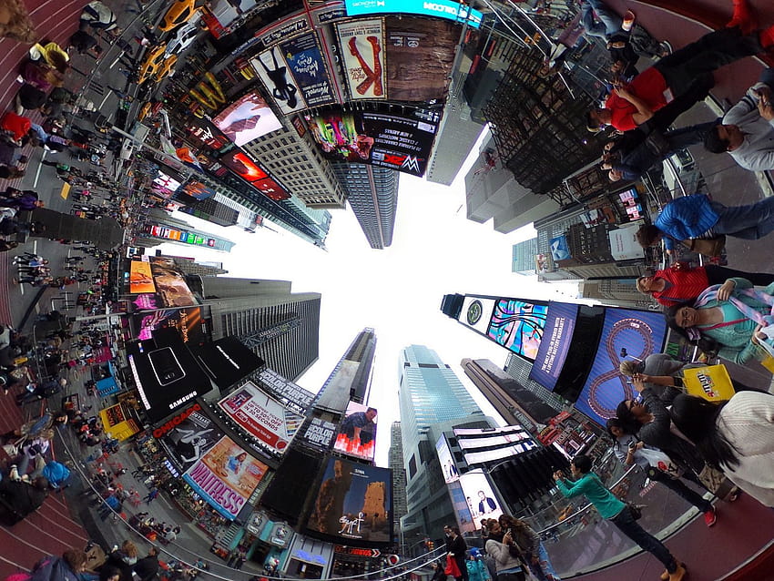360 Graus Times Square NY, nº 360 graus papel de parede HD