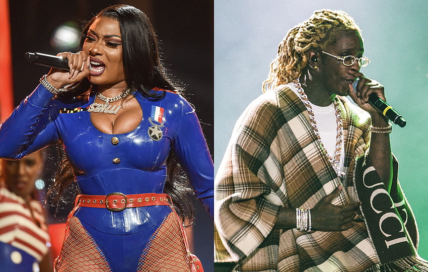 Watch the video for Megan Thee Stallion and Young Thug's joint single, 'Don't Stop', megan thee stallion dont stop HD wallpaper