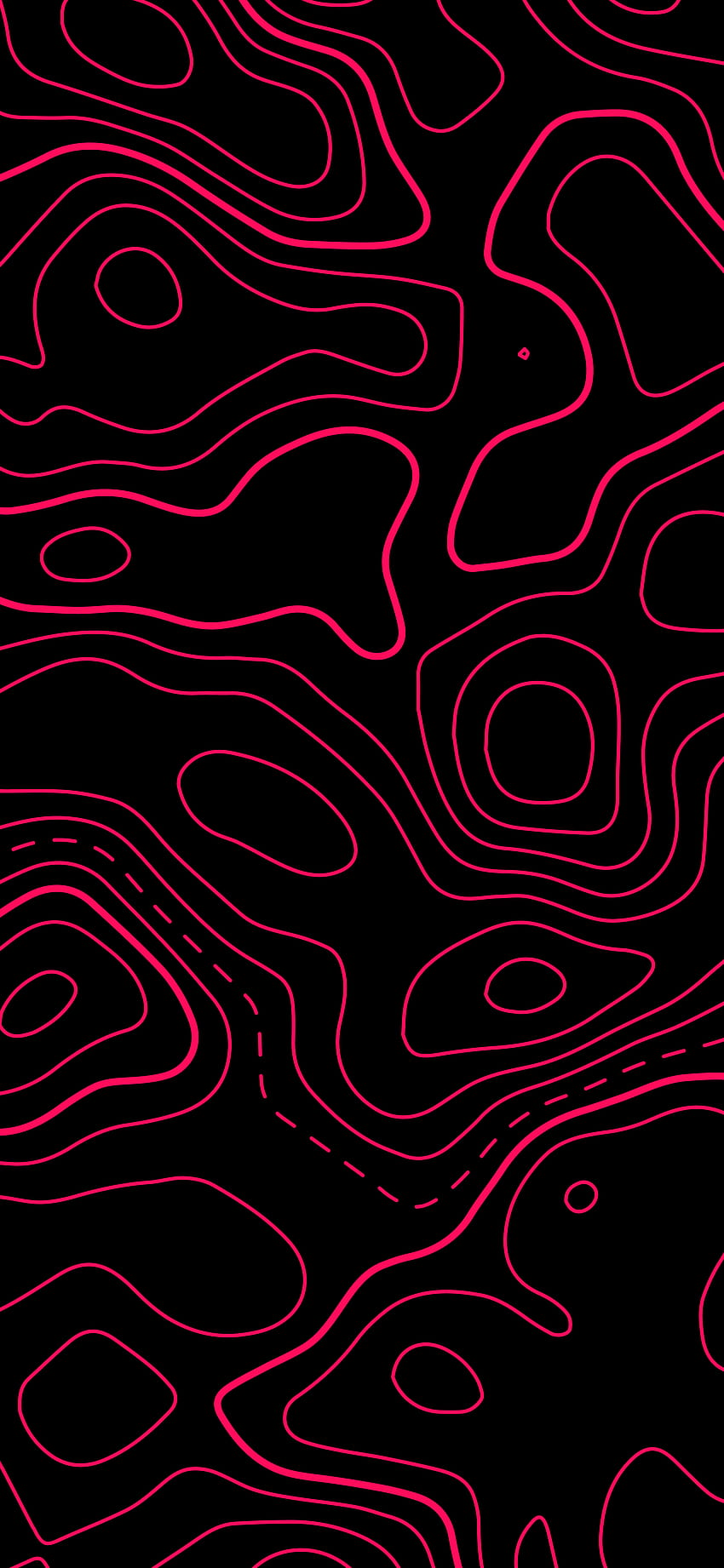 Black and Red Phone, topographic iphone HD phone wallpaper