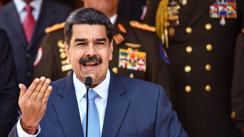 AS menuntut Nicolas Maduro dari Venezuela dengan narkoba Wallpaper HD
