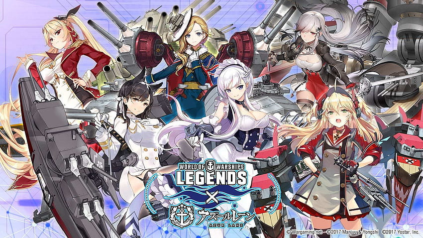 World of Warships: Legends Interview, anime crossover ps4 HD wallpaper