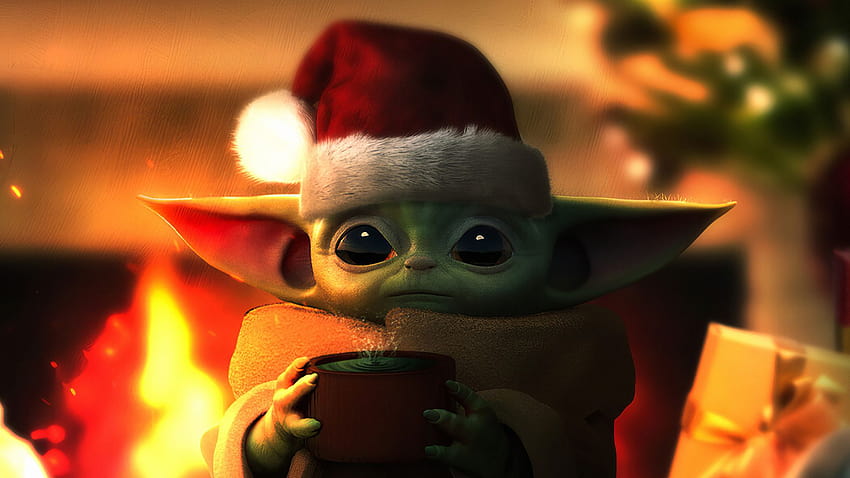 1920x1080 Baby Yoda Christmas Laptop Full , Backgrounds, and, christmas baby yoda and mandalorian HD wallpaper