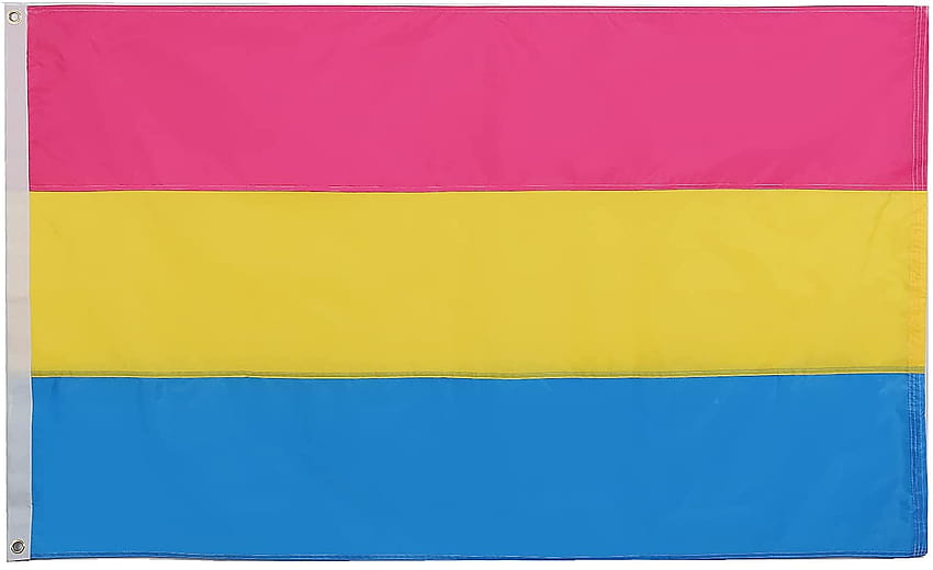 BREEZIUM 210 Nylon Pansexual Pride Flag 3x5 feet, non binary pansexal HD wallpaper