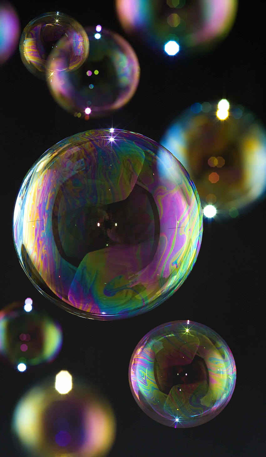 Blowing Bubbles, soap bubbles HD phone wallpaper
