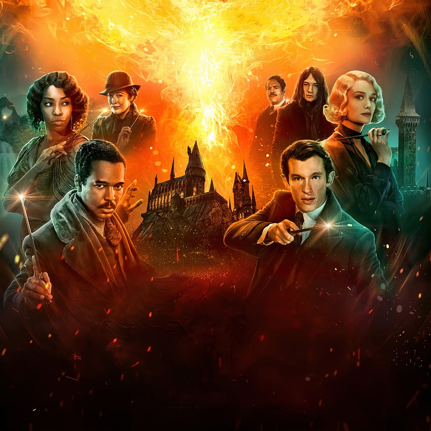 Fantastic Beasts: The Secrets of Dumbledore , Dan Fogler, Alison Sudol, Ezra Miller, Movies HD phone wallpaper