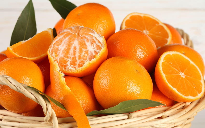 Orange Fruit HD wallpaper