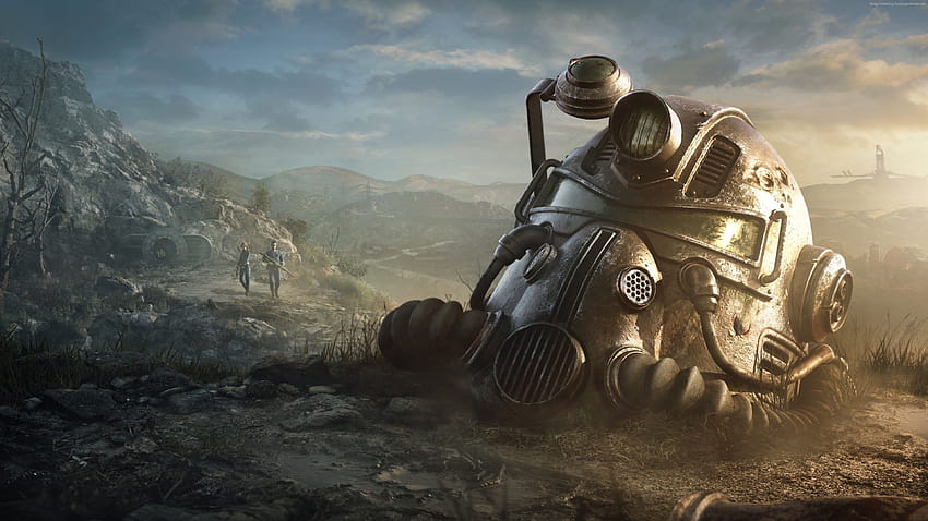Fallout 76, poster, Games, gaming HD wallpaper