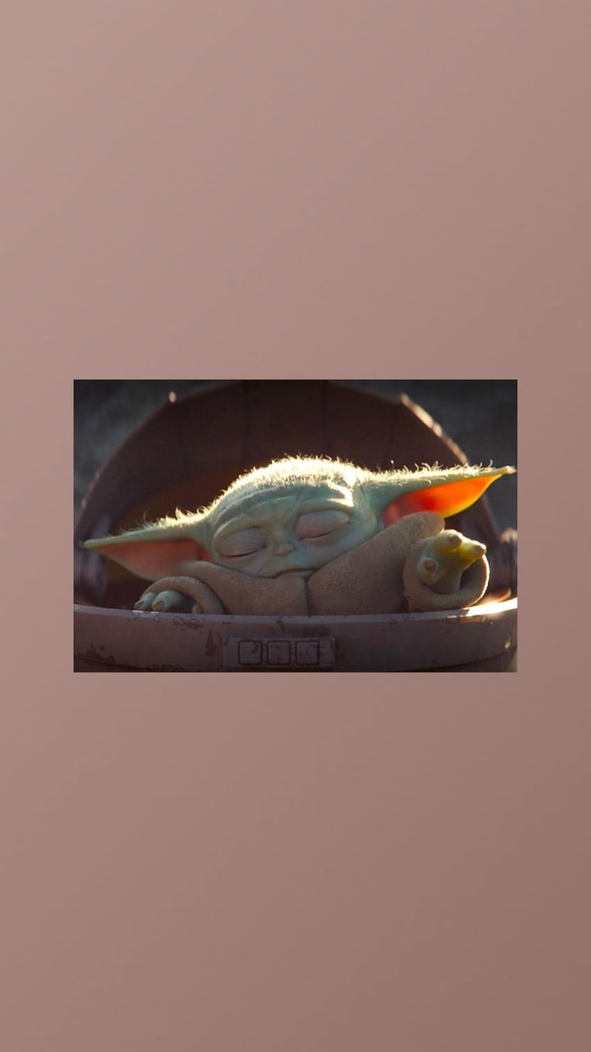 aesthetic baby yoda HD phone wallpaper