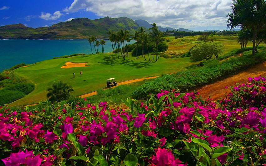 Kauai, Surga Dunia Amerika Memanggil Anda Wallpaper HD