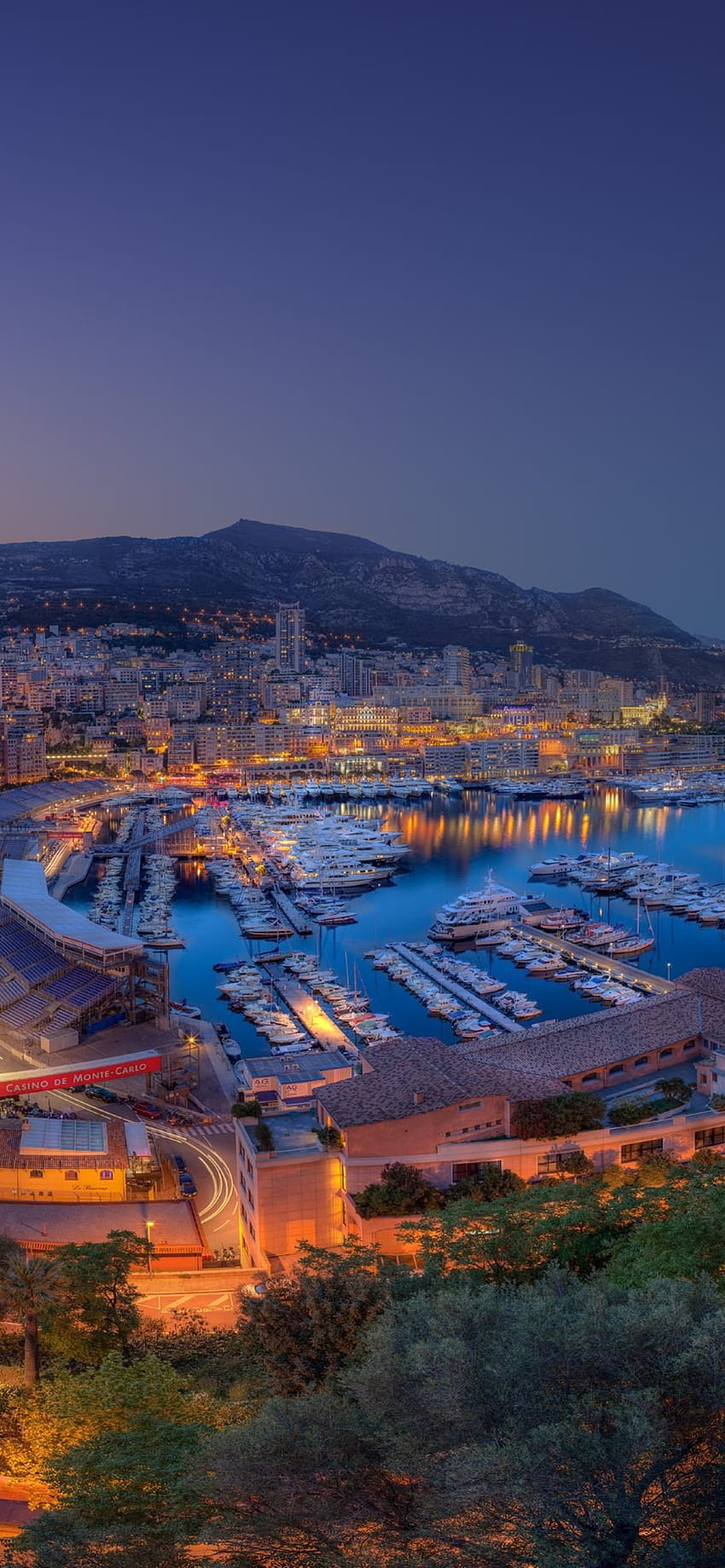 Grand Prix Monako na iPhone'a 11 Pro, GP Monako Tapeta na telefon HD