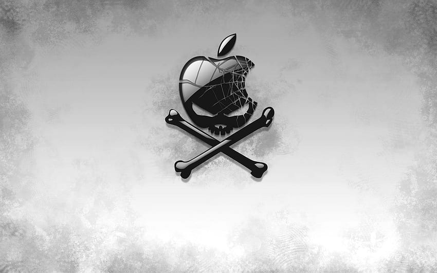 Apple Skull HD wallpaper