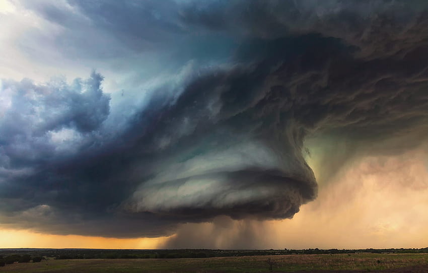 The Sky, Clouds, Storm, Usa, Texas, tornado sky HD wallpaper