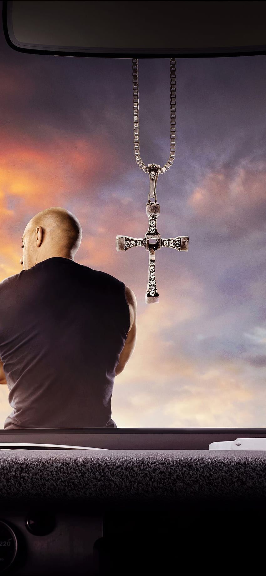 fast and furious 9 2020 movie iPhone X, cross necklace HD phone wallpaper