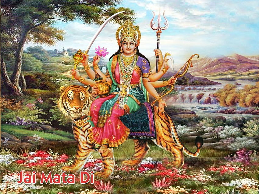 Maa Durga Animated for site, 3d maa durga HD wallpaper | Pxfuel