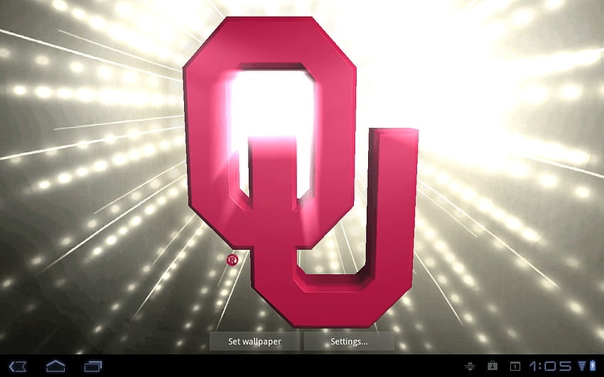 Oklahoma Sooners и Backgrounds, футболен график на университета в Оклахома за 2015 г HD тапет