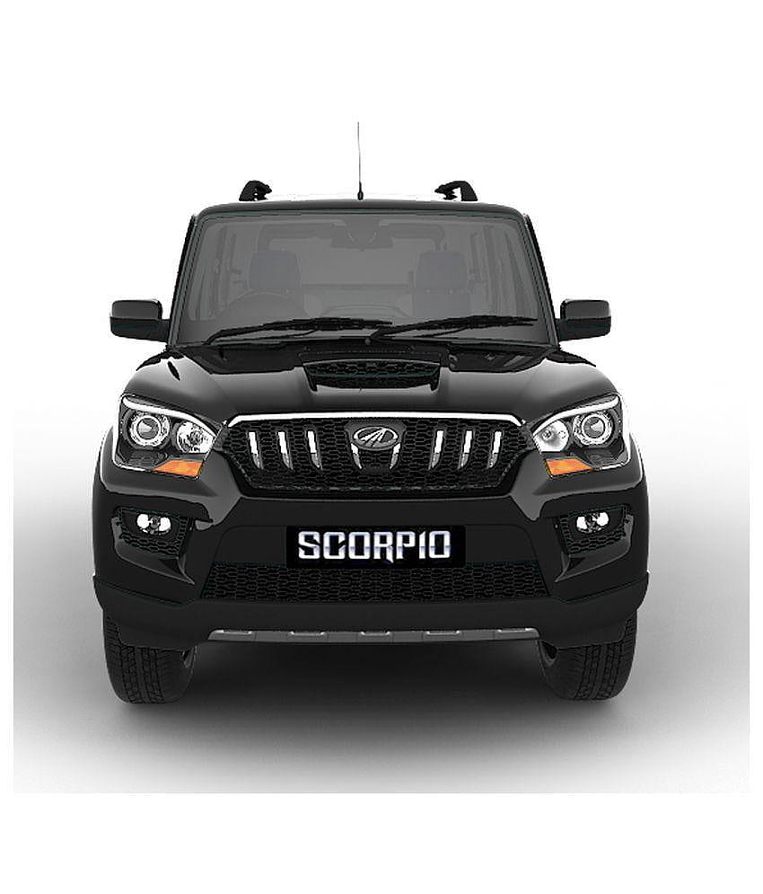 Schwarzes Skorpion-Auto Awesome Mahindra The, Mahindra Scorpio s11 HD-Handy-Hintergrundbild