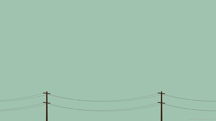 Minimal Power Lines, minimal lines HD wallpaper