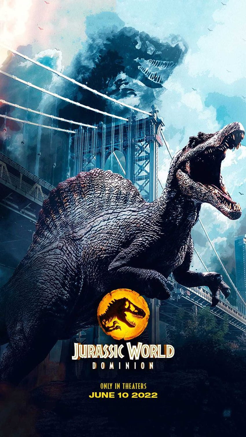 Jurassic World 3 Entdecken Sie mehr Dominion Poster, Jurassic World, Jurassic World 2022, Ju… im Jahr 2022, Jurassic World 3 2022 HD-Handy-Hintergrundbild