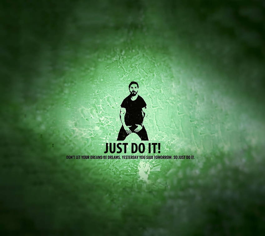Just Do it x2 by _Janhks, just do it tomorrow HD wallpaper