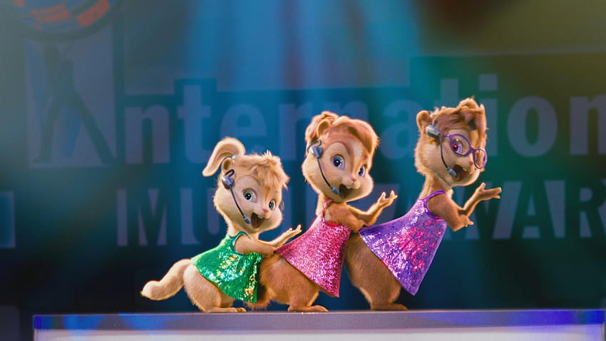 Chipmunks and Chipettes HD wallpaper