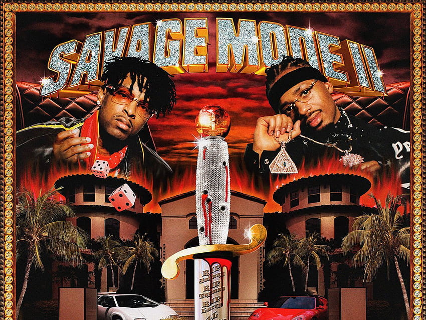 21 Savage, 'Savage Mode II', vahşi mod 2 için Metro Boomin ile yeniden bir araya geliyor HD duvar kağıdı