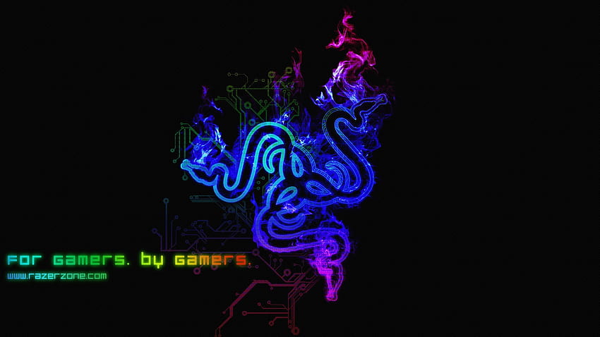 : video games, simple background, night, neon, PC gaming, christmas lights, Razer, light, flame, darkness, 1920x1080 px 1920x1080 HD wallpaper