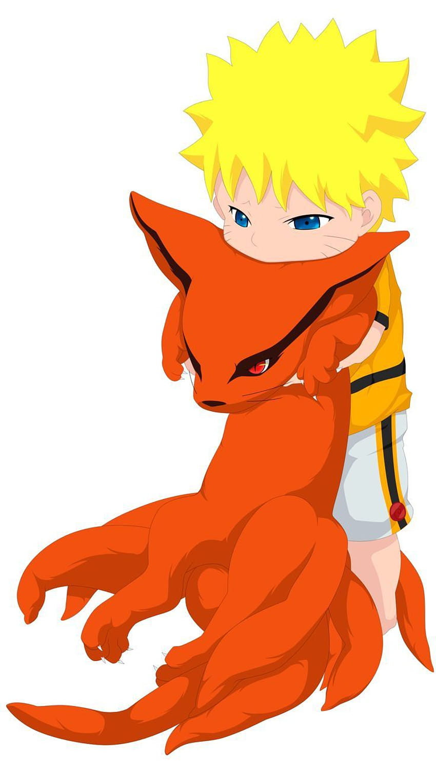 Naruto Kurama Sevimli, sevimli kurama HD telefon duvar kağıdı