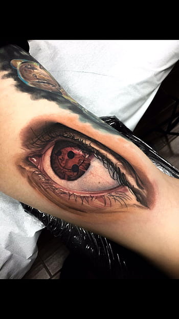 Sharingan tattoo by HowComeHesDead on deviantART | Tattoos, Naruto tattoo,  Clock tattoo design