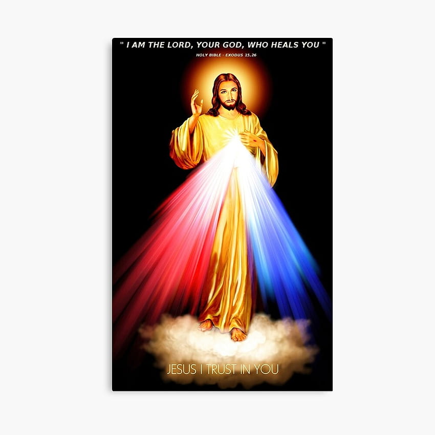 Göttliche Barmherzigkeit, Herr Jesus, ich vertraue auf dich HD-Handy-Hintergrundbild