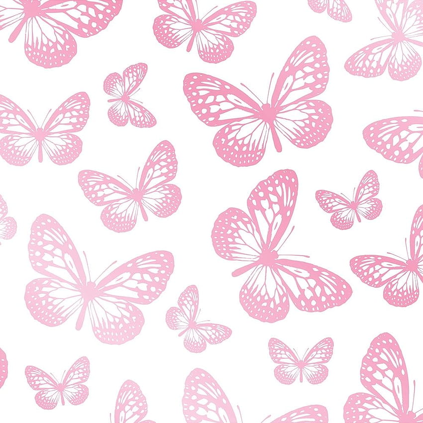 Pink , Background, Butterflies, Children, White, Colours, pink cape HD phone wallpaper