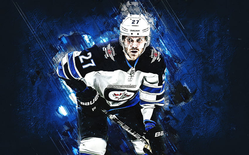 Nikolaj Ehlers, Winnipeg Jets, NHL, Danish hockey player, portrait ...