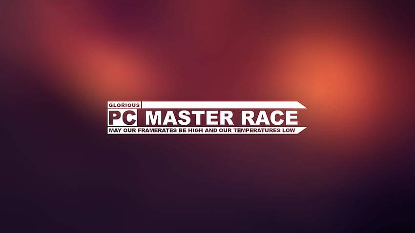 Red PC Master Race HD Wallpaper | Pxfuel