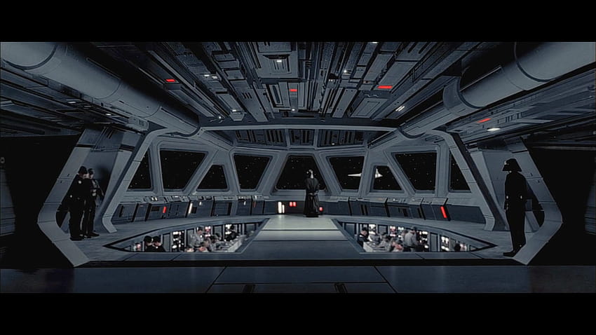 Super Star Destroyer Executor bridge interior HD wallpaper
