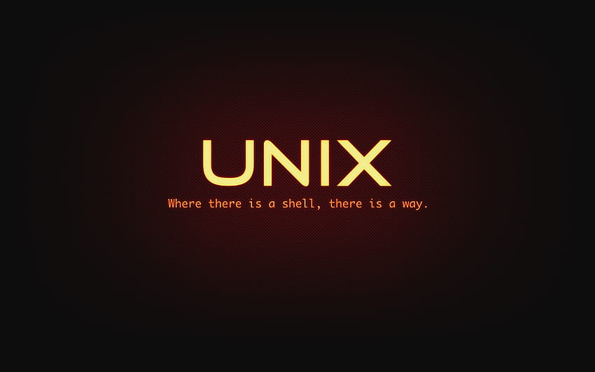 Unix HD тапет