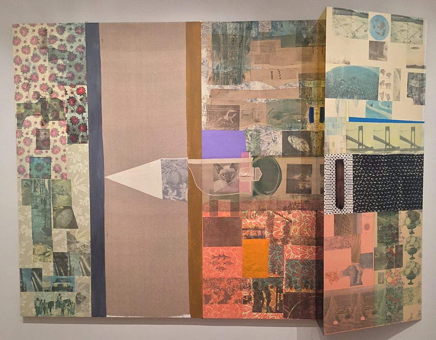 Collage in Context: Exploring Robert Rauschenberg's Legacy HD wallpaper