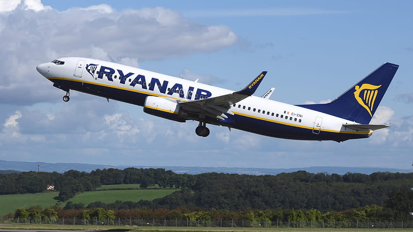 Ryanair Boeing 737, boeing 737 max HD wallpaper