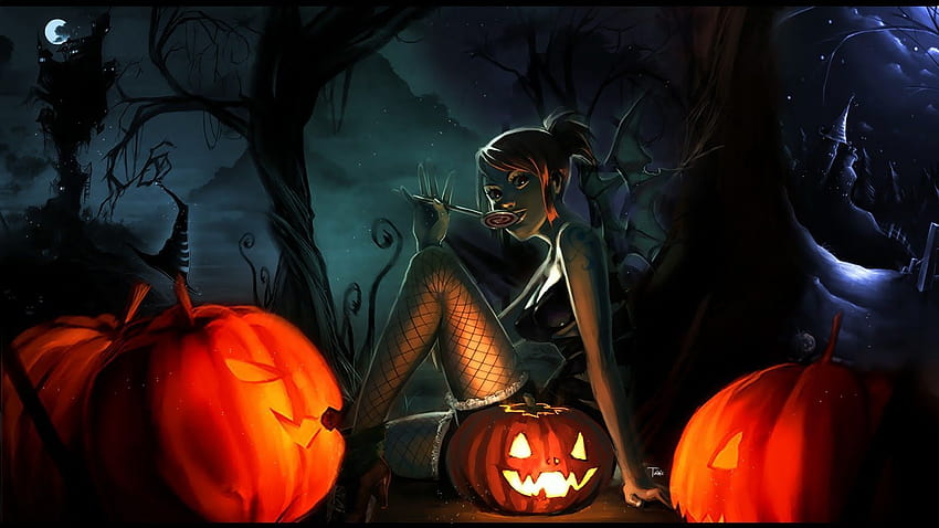 Creepy Halloween Backgrounds Group, halloween for chromebook HD wallpaper
