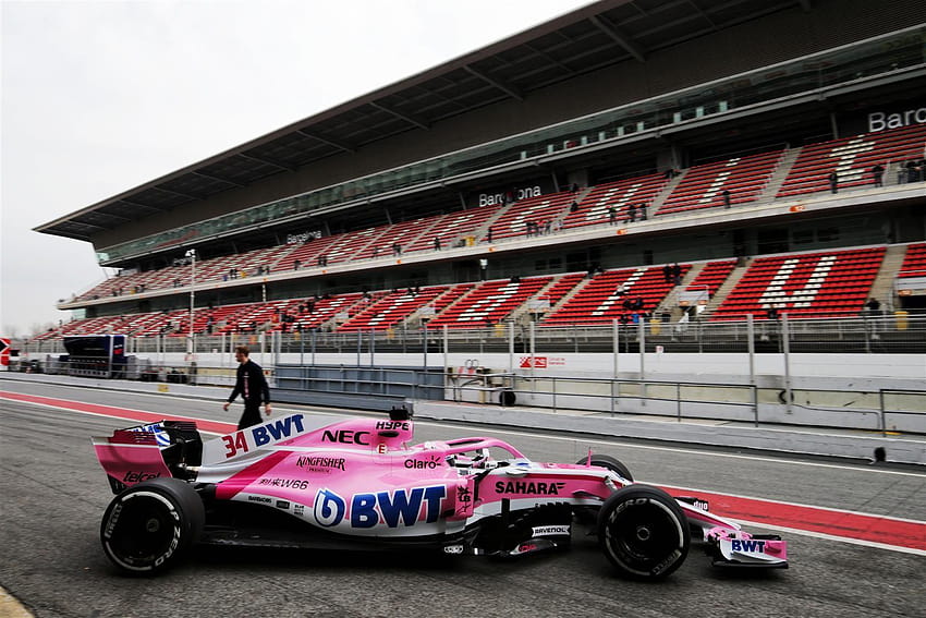 Sahara Force India VJM11 : présentation de la F1 Pink au V6 Silver HD wallpaper