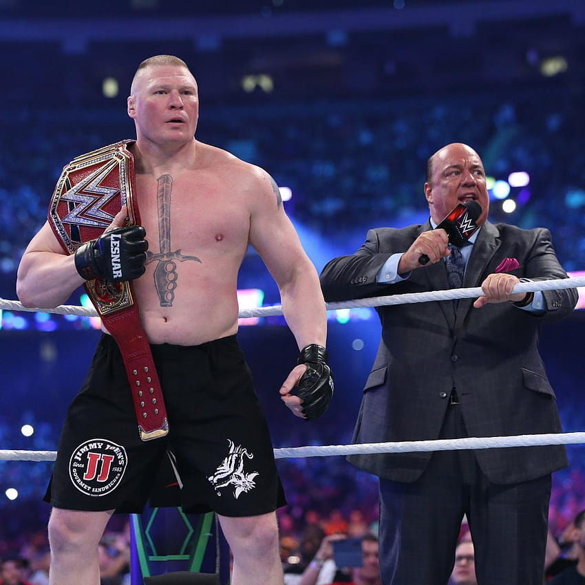 Brock Lesnar contre Roman Reigns, Brock Lesnar 2018 Fond d'écran de téléphone HD