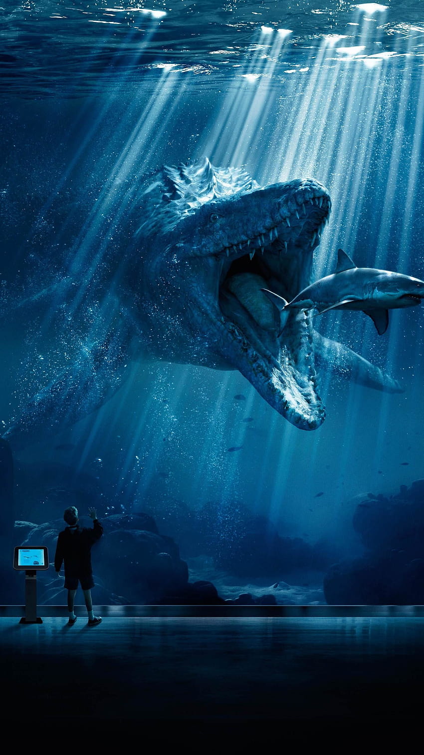 7 Jurassic World, indominus rex iphone HD phone wallpaper