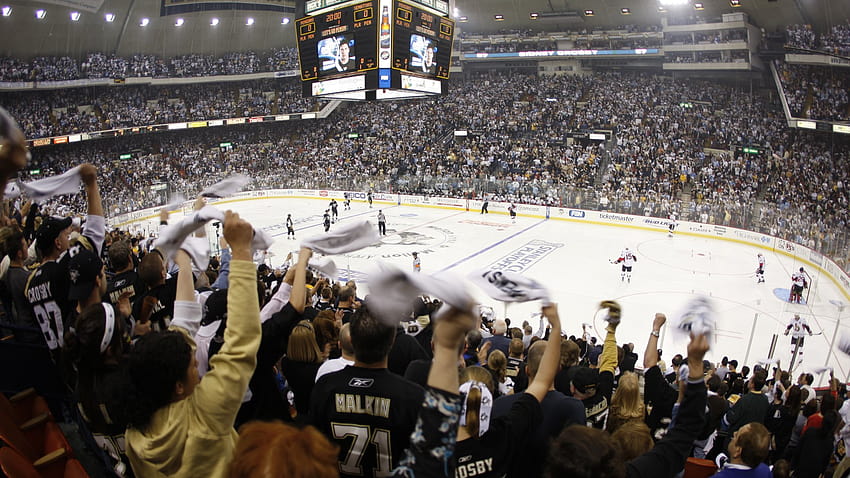 NHL ice hockey Pittsburgh Penguins Ottawa Senators HD wallpaper