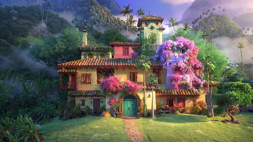 A teoria do Encanto explica pistas duras sobre a localização da vila de Mirabel, casa de encanto papel de parede HD