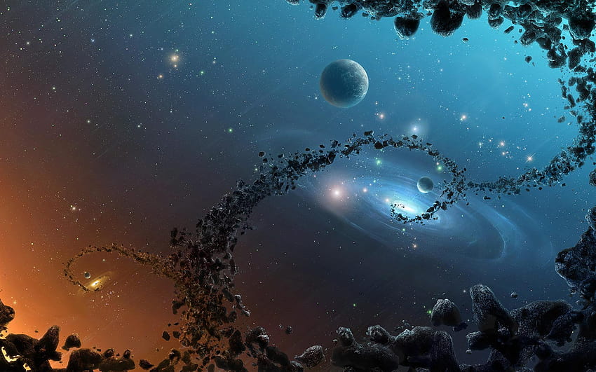 Asteroidengürtel , Hintergründe HD-Hintergrundbild