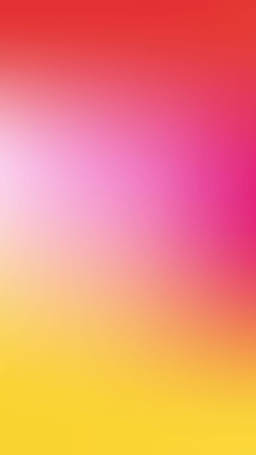 Gradien Merah Muda Kuning, gradien wallpaper ponsel HD