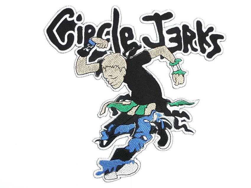 CIRCLE JERKS Mosher Punk Big Embroidered Back Patch 7 HD wallpaper