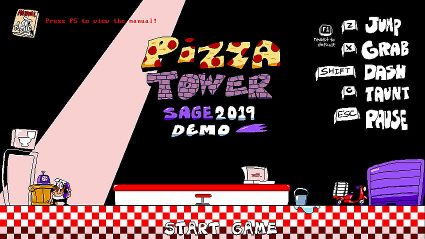 Entrevista con Pizza Tower Guy fondo de pantalla