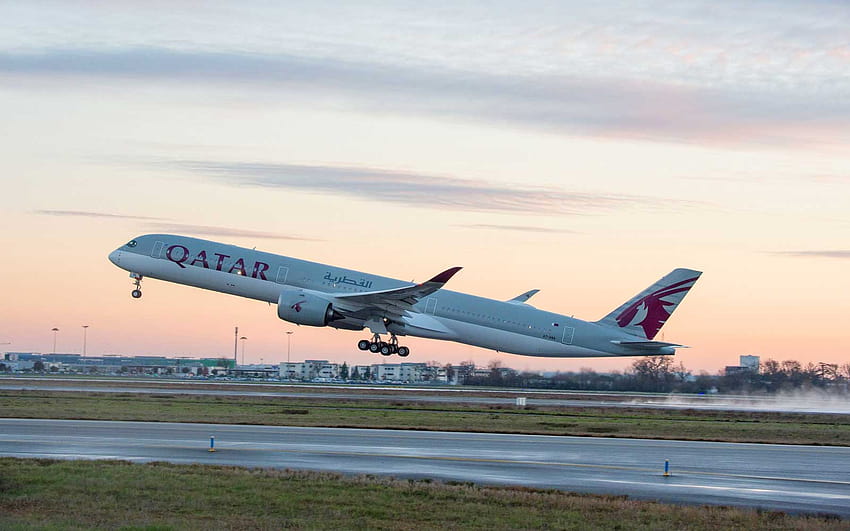 Qatar Just Unveiled the First A350, airbus a350 1000 HD wallpaper | Pxfuel