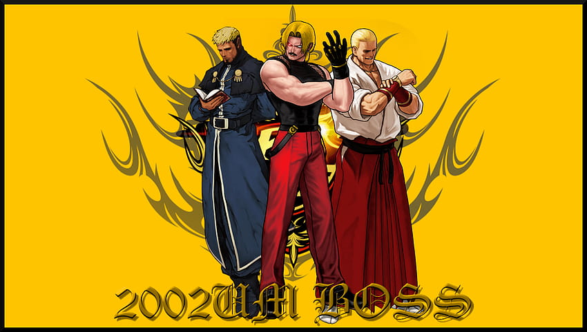 KOF 2002UM Boss Team by topdog4815, rugal bernstein HD wallpaper