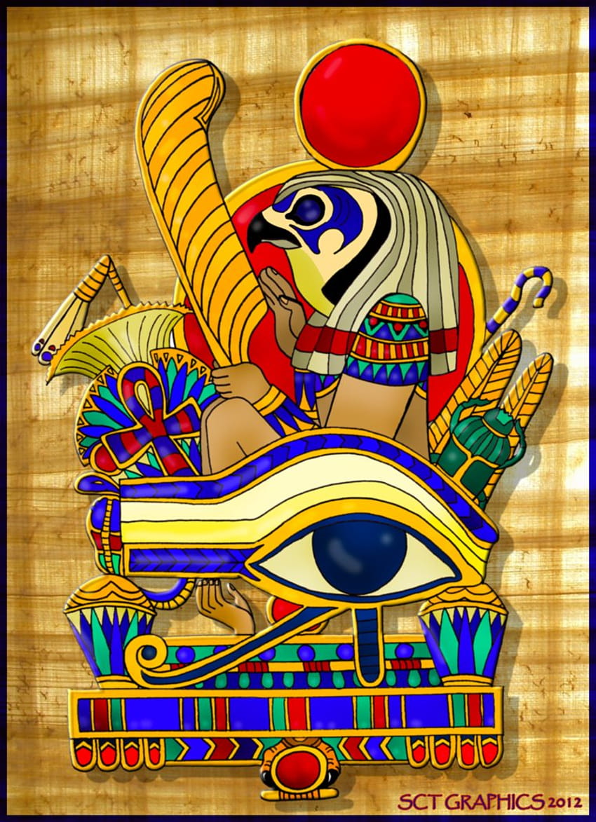 Eye Of Horus posted by Samantha Sellers, eye of ra HD phone wallpaper